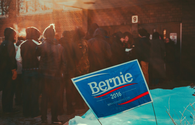 Utanför kampanjmöte med Bernie Sanders i Minneapolis, Minnesota. Foto: Tony Webster (CC BY-SA 2.)