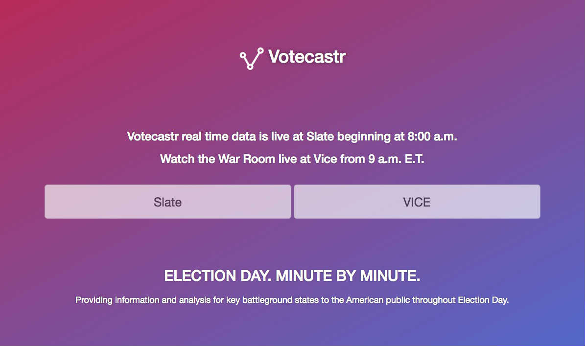 Kontroversiella Votecastr kan avslöja presidentvalets vinnare innan vallokalerna stänger