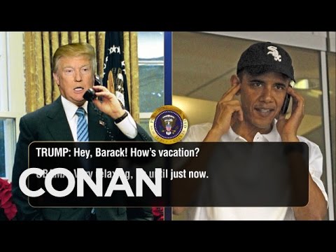 Obama och Trump håller kontakten