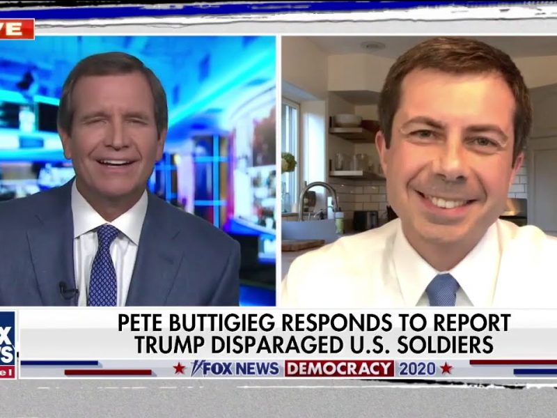 Buttigieg intervju på Fox News om Trump hyllas av demokrater