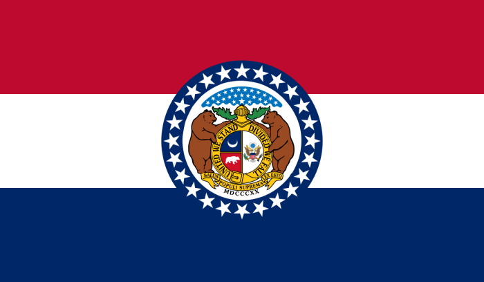 Missouri flagga